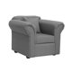 thumbnail image 5 of Juego De Living Amparo Tela Gris Claro, 5 of 5