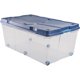 thumbnail image 1 of Caja Organizadora Con Ruedas 100L Rollbox Plástico Transparente, 1 of 1