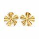 thumbnail image 3 of Aros Flor Aurea con Baño de Oro 18K., 3 of 4