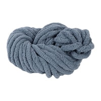 Magideal - Hilo Grueso De Chenilla, Hilo Súper Voluminoso, Hilo Grueso Lavable, Fibras Acrílicas Para Cama, Brazo De Ganchillo, Cojín Para Sofá Tejido Gris Oscuro