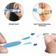 thumbnail image 2 of Spiral Ear Cleaner Silicon Spoon Set Soft for Personal Wax Remover Cleaning Beauty Health Care Scoop Tools, 2 of 3