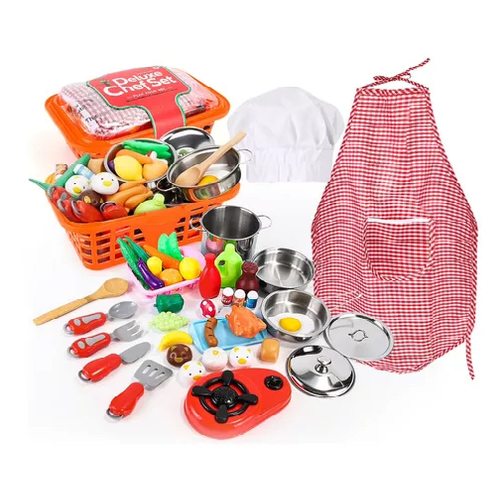Genérico - Cocina De Juguetes 42 Piezas Set Kits Y Comidas Multicolor