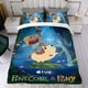 thumbnail image 4 of Piña y Pony Conjunto de sábanas temático, trío de piezas, cómodo y amigable con la piel, diseño único, regalo de decoración para el hogar para familiares, amigos y fans,173cm *218cm, 4 of 6