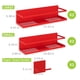 thumbnail image 3 of Roysili Estante Magnético para Especias para Refrigerador, Estante Ahorrador de Espacio para Nevera, Pack de 4 en Rojo con Soporte Magnético para Papel Toalla, 3 of 7