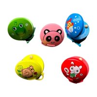 Genérico - Set 2 Juguete Musical De Castañuelas De Madera Con Dibujos Animado