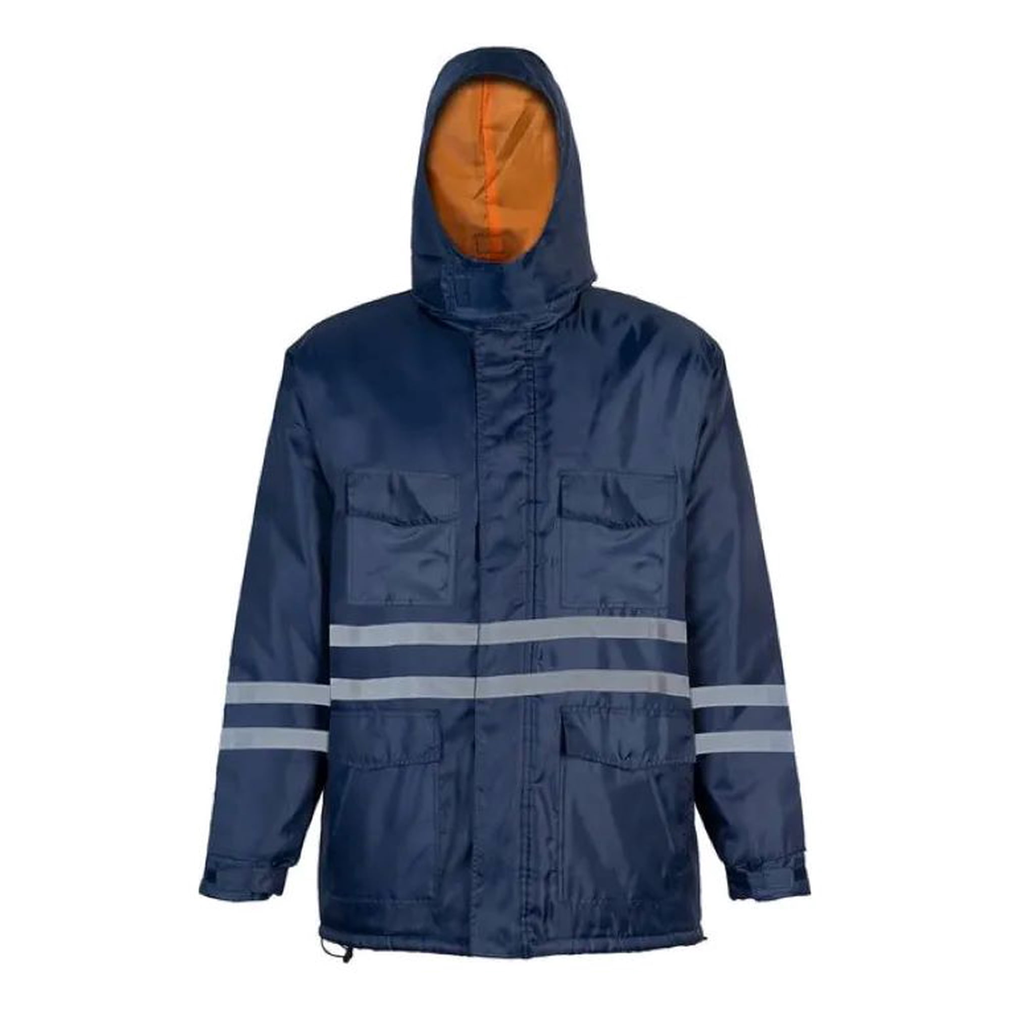 Metalfer - Parka Termica Azul 100% Impermeable Talla L