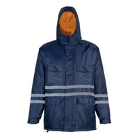 Metalfer - Parka Termica Azul 100% Impermeable Talla L