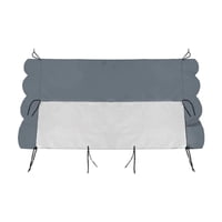 Magideal - Cubierta Para Montacargas Toldo Impermeable De Pvc Y Tela De Malla Con Protección Solar Y Visibilidad Transparente Fácil Instalación Y Resistente A La Gris Claro 105X125Cm