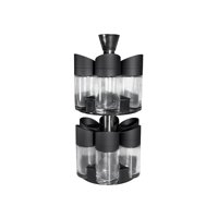 Genérico - Set 12 Especieros Condimento 360 Giratorio 2 Niveles