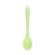 thumbnail image 1 of XmhyTop Cucharas de silicona , cucharas de silicona verde transflectivo de 2 piezas para comer, cuchara de 20.4x4.4cm para cocina, comedor, cocina y hornear, 1 of 4