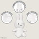 thumbnail image 3 of Peluche KIDS PREFERRED Miffy White Dutch Bunny 35 cm, 3 of 6