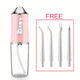thumbnail image 1 of Water Dental Flosser Oral Irrigator With 3 Modes With 4 Nozzles, Waterproof Rechargeable Portable Powerful Battery For Travel & Home, 1 of 3