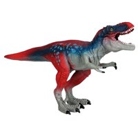 Bothyi - Juguete De Dinosaurio Tiranosaurio Rex Juguetes Figuras De Criaturas Prehistóricas Para Amantes Rojo Azul