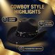 thumbnail image 2 of Sombrero Vaquero Kalerona Western Ajustable, 2 of 3