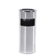 thumbnail image 1 of Basurero de acero inoxidable con cenicero 30 litros, 1 of 3