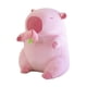thumbnail image 2 of Lindo Animal De Peluche De Capibara, Juguete De Peluche De Capibara Para Adolescentes, Ni?os Y Ni?as, Color Melocotón, Capibara Rosa, 2 of 5