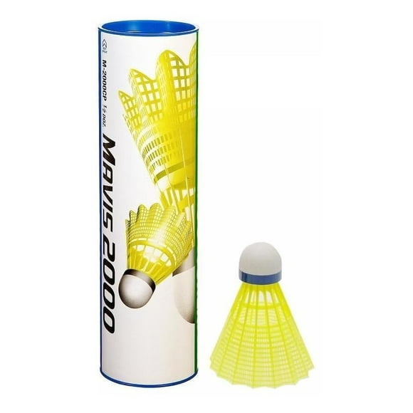 PLUMILLA BADMINTON YONEX MAVIS 2000 MEDIUM AMARILLA