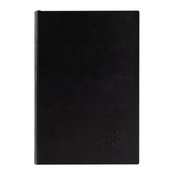 1 bloc de notas manual B6 de cuero suave, sencillo y portátil.