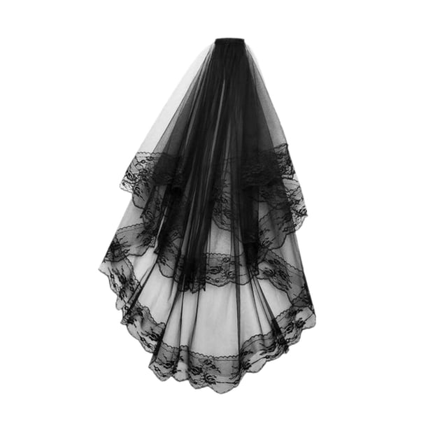 Tocado De Velo De Novia, Velo De Halloween Para Accesorios Fotográficos De Fiesta De Actuación En El Escenario