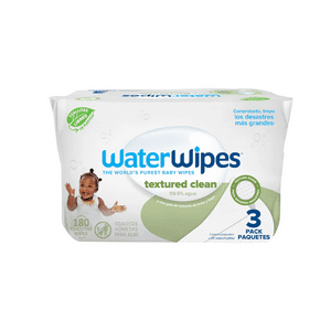 Toallitas Húmedas Waterwipes Textured Clean 3X60 Unidades