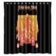 thumbnail image 1 of Cortina de ducha Black Sab con ganchos, tamaño 66 x 72 pulgadas, 1 of 3