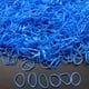 thumbnail image 1 of 1000pcs of Transparent Mini Hair Ties - Get That Perfect Ponytail with Clear Elastic Hair Rubber Bands!, 1 of 5