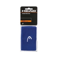 Muñequera Head Larga Azul X2 Tenis/Padel