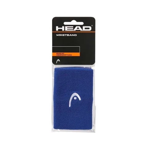 Muñequera Head Larga Azul X2 Tenis/Padel