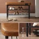 thumbnail image 5 of Mueble Zapatero Eco Cuero Cafe Rieti, 5 of 6