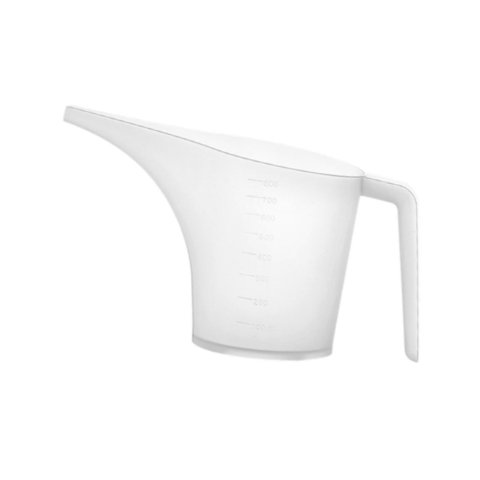Magideal - Jarra De Embudo Para Pasteles De Embudo Con Vertedor, Escala Transparente, Resistente, Capacidad De 1000 Ml Para Manualidades, Arte, Pintura,
