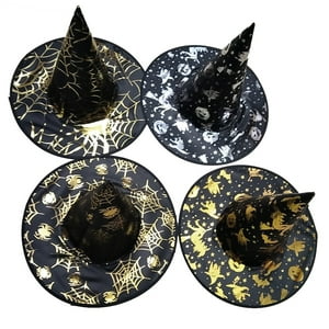 Sombrero Bruja Diseños Surtidos Halloween Big Party