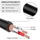 thumbnail image 5 of Cable de audio J&D 2 RCA macho a doble XLR hembra de 1,8 m, 5 of 7