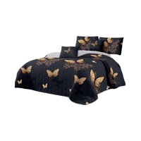 Genérico - Cubrecama Quilt Verano King + 2 Fundas Almohada D12