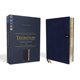 thumbnail image 1 of Biblia HarperCollins NIV Gran Formato con Cubierta de Cuero Suave Azul Marino, 1 of 8