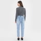 thumbnail image 3 of Jeans Mujer Straight Fit Elasticado Azul Medio Corona, 3 of 5