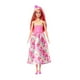 thumbnail image 3 of Muñeca Barbie fantasía vestidos de ensueño - Pelo Rosa, 3 of 5