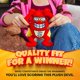 thumbnail image 4 of Peluche de coleccionista para adultos Press Your Luck Whammy de 8 pulgadas, 4 of 9