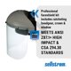 thumbnail image 2 of Protector facial Sellstrom Advantage ligero con casco, 2 of 6