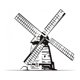 thumbnail image 1 of Decomural Windmill Dutch Windmill WS-17851, 1 of 2