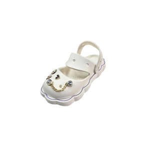 Vinnys Outlet - Sandalia Casual Playa Mujer Blanco