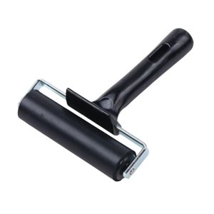 Magideal - Rodillo De Goma Para Pintura, Rodillo De Impresión Brayer Portátil Con Agarre Cómodo, Herramienta De Construcción Para Estampación, Impresión Al Óleo