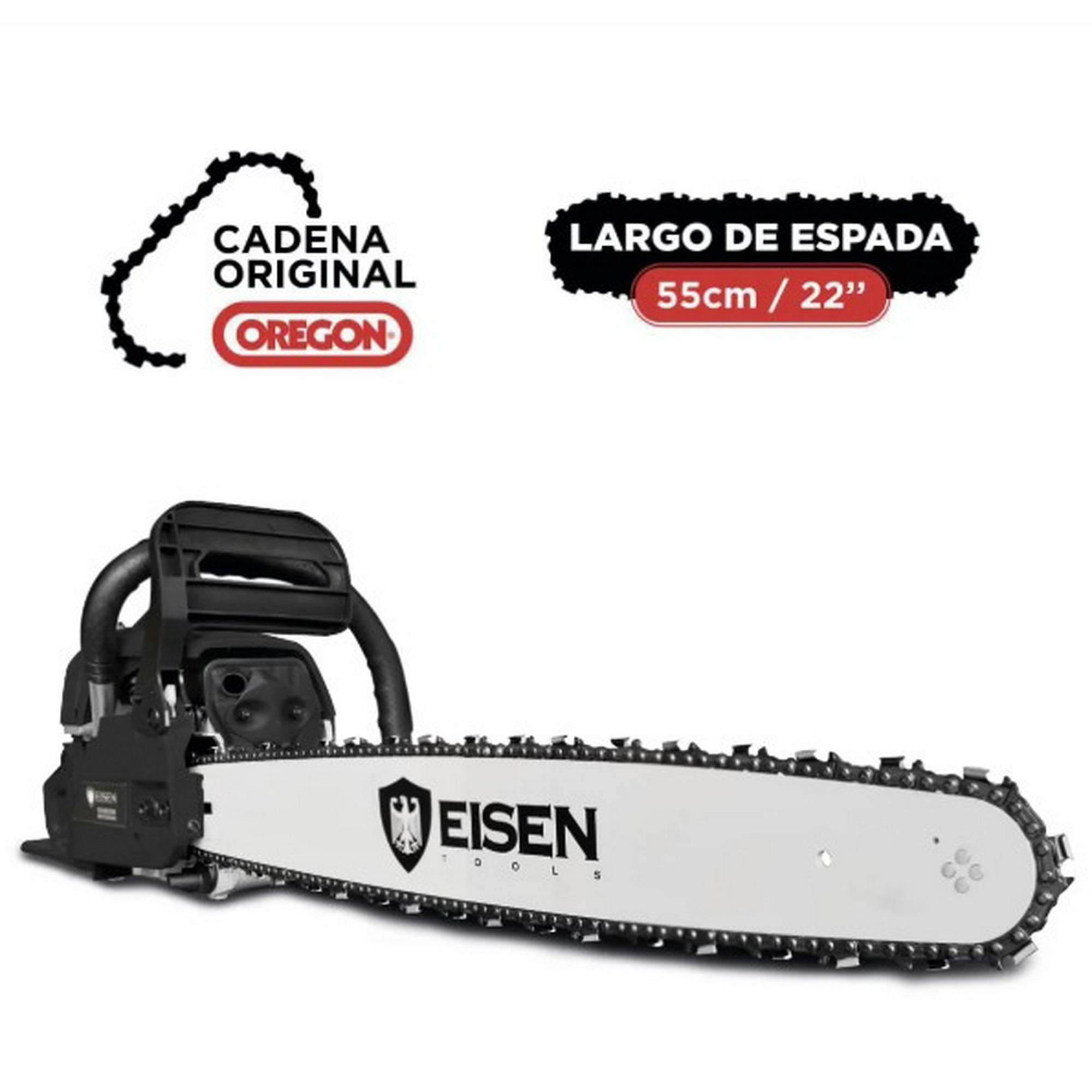 Eisen Tools - Motosierra Eisen Espada De 22” | Black