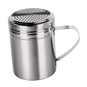 Magideal - De Harina De Acero Inoxidable, Coctelera De Azúcar Con Mango, Coctelera De Chocolate Ligera Y Práctica Para Panadería, Hogar, Barbacoa, Fiesta, A