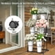 thumbnail image 4 of Expositor de flores TerraKit negro con 6 cubos de 3 niveles, 4 of 8