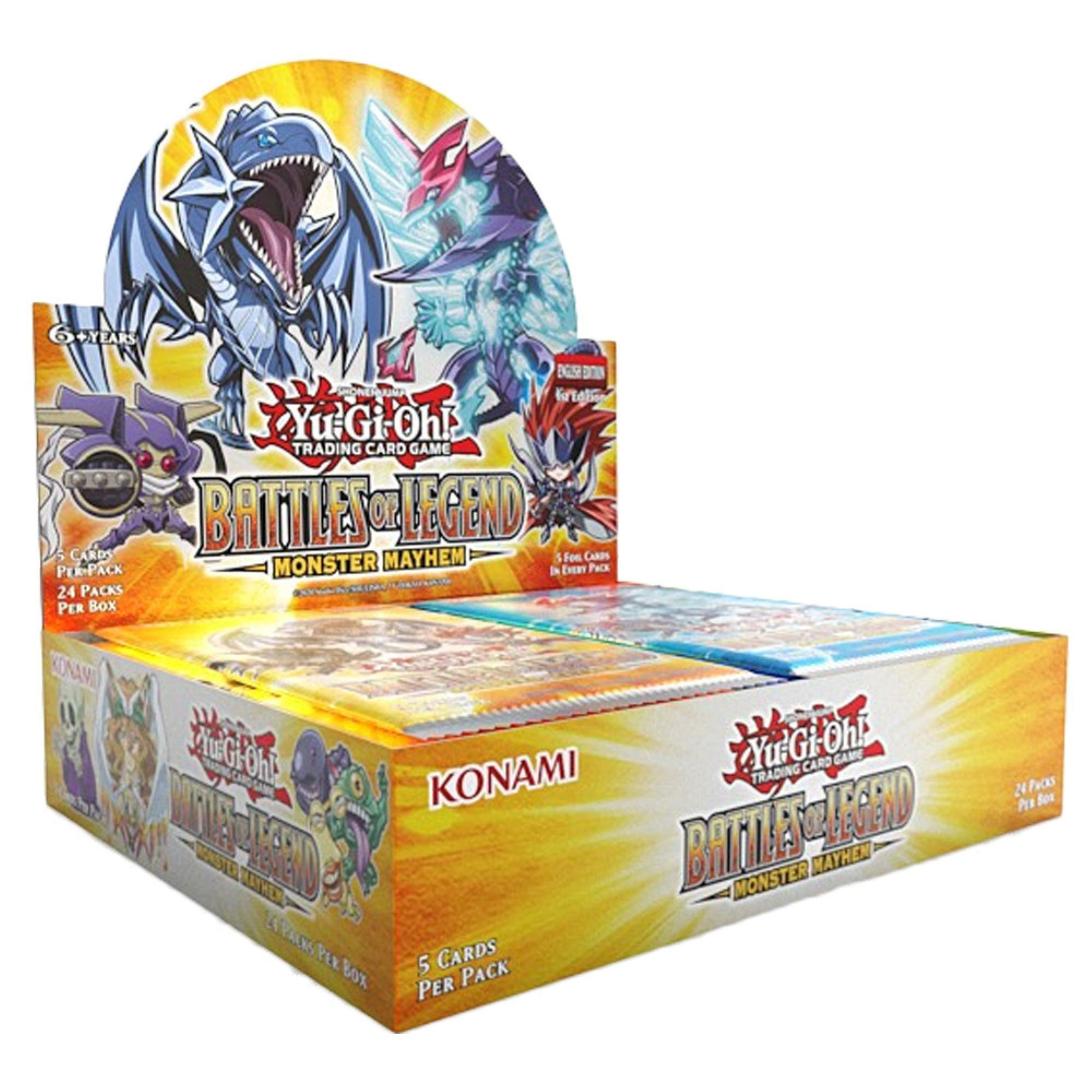 Devir - Juego De Cartasygi Battle Of Legend Monster Mayhem (Display 24 Un)