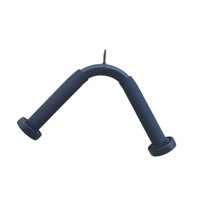 Magideal - Barra De Tríceps Con Mango De Tracción Y Cable, Prensa De Tríceps, Máquina De Tracción Con Cable, Dispositivo De Entrenamiento De Acero Al Carbono, Su