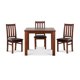 thumbnail image 5 of Comedor Ñuble Cuadrado 95X95 Cm Con 4 Sillas Caramelo-Negro, 5 of 13