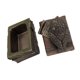 thumbnail image 4 of Caja de recuerdos Veronese Design 11 cm Búho con acabado bronceado, 4 of 5