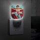 thumbnail image 4 of Nacho Libre Luz nocturna LED con sensor de anochecer a amanecer para dormitorio, baño, pasillo, escaleras - Lámpara LED nocturna de enchufe, 0.5W - 1 pieza, 4 of 6