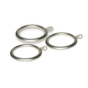 Metalhsa - Pack 10 Unidades Argolla De Metal Satín Para Cortina 28 Mm